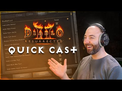 USE QUICK CAST!!! - Diablo 2 Resurrected feature, patch 2.3, use this now!