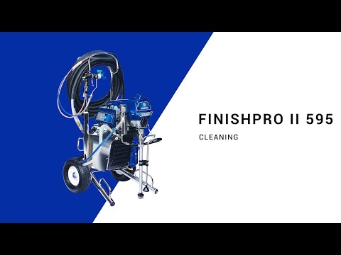 FinishPro II 595 PC Pro Tutorial: how to clean your paint sprayer