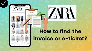 How to find the invoice or e-ticket of a purchased product on Zara app? - Zara Tips