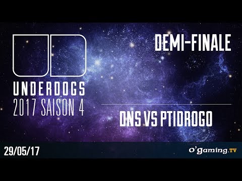 DNS vs Ptidrogo - Underdogs 2017 S4 - Playoffs - Demi-Finale - Starcraft 2