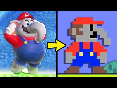 I made Mario Bros Wonder in Mario Maker 2