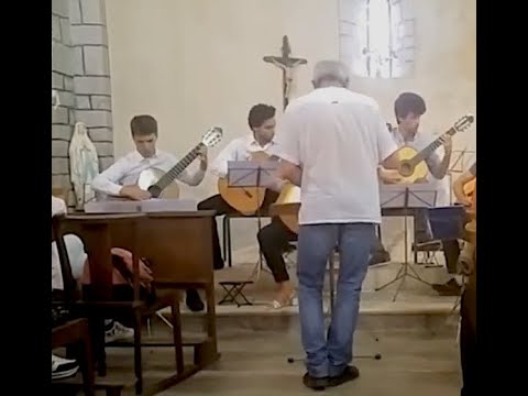 "Nuestro" composed by Roque Carbajo - Guitar workshop in Ardèche directed by Bernard Piris