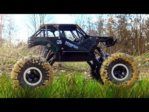 Black Monster Truck - Remote Controlled Trucks - unboxing and overview