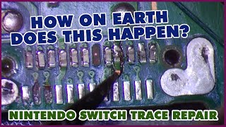 I Warned The Customer About Charging Issues & They Didn't Listen! Nintendo Switch USB-C Trace Damage