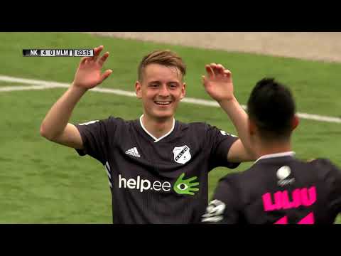 14. voor 2019: Nõmme Kalju FC - Maardu Linnameeskond 6:0 (3:0)