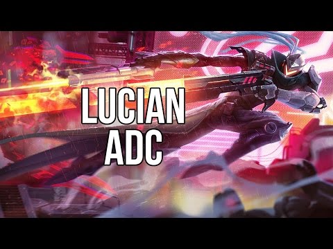 Lucian ADC Full Gameplay/Guide S6 - League of Legends 2016