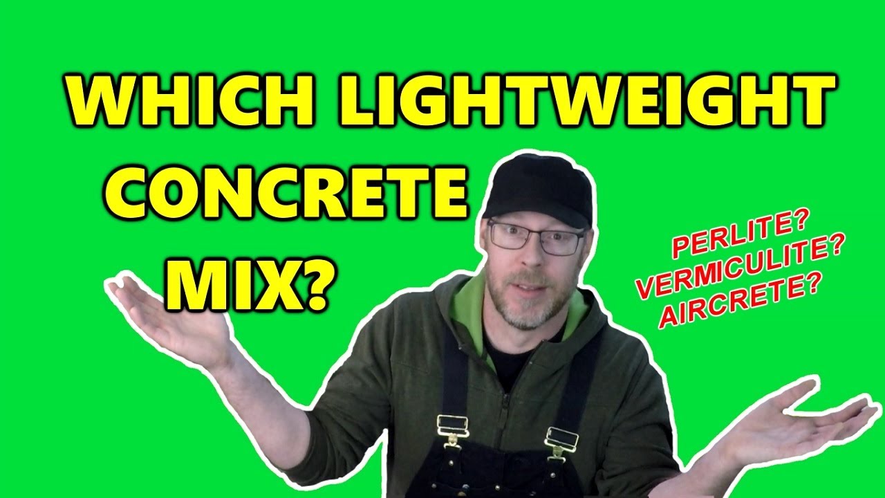 What Lightweight Concrete Mix Should I Use?