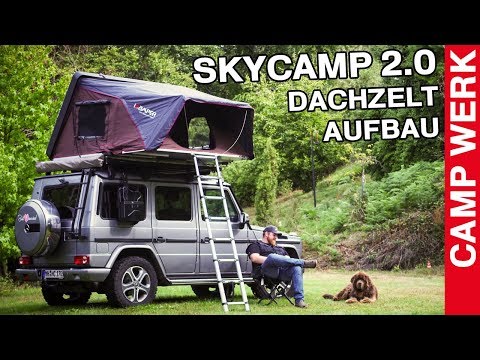 CAMPWERK roof tent setup | iKamper Skycamp 2.0