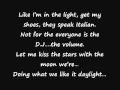 Madcon - Outrun the sun Lyrics 