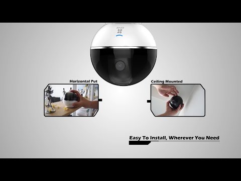 EZVIZ | C6TC Full-Room Coverage, Motion Tracking Master