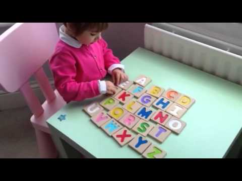 Plan toys - first letter recognition
