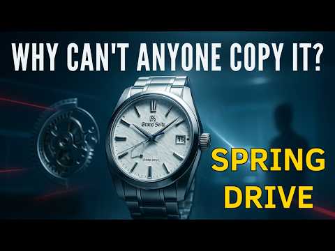 Spring Drive Explained: The World’s Most Precise Watch Movement ⌚✨