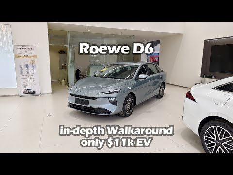 Thumbnail for Roewe D6 450km Comfort Edition EV Sedan in-depth Walkaround - Big Bear Test Car by Roewe