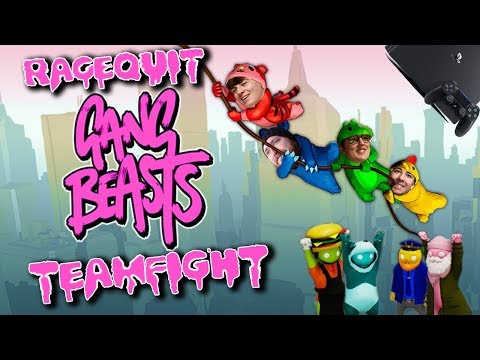 Brutale GANG BEASTS Klopperei mit Grischistudios | RAGEQUIT