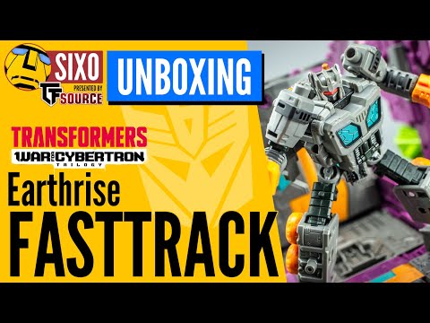 UNBOXING: Hasbro Transformers WFC Earthrise Fasttrack (featuring Scorponok!)