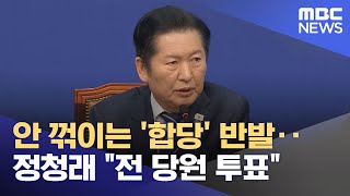 안 꺾이는 '합당' 반발‥정청래 "전 당원 투표" (2026.02.05/뉴스투데이/MBC)
