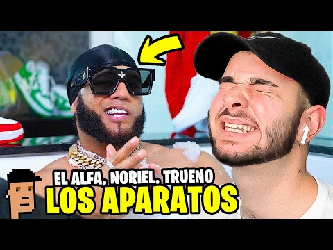 REACCIÓN a EL ALFA "EL CAPO" ❌ NORIEL ❌ TRUENO - LOS APARATOS ✈️💰