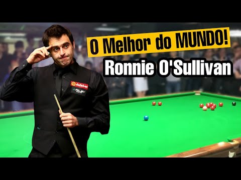 Ronnie O'Sullivan - O MELHOR JOGADOR DE SINUCA DO MUNDO