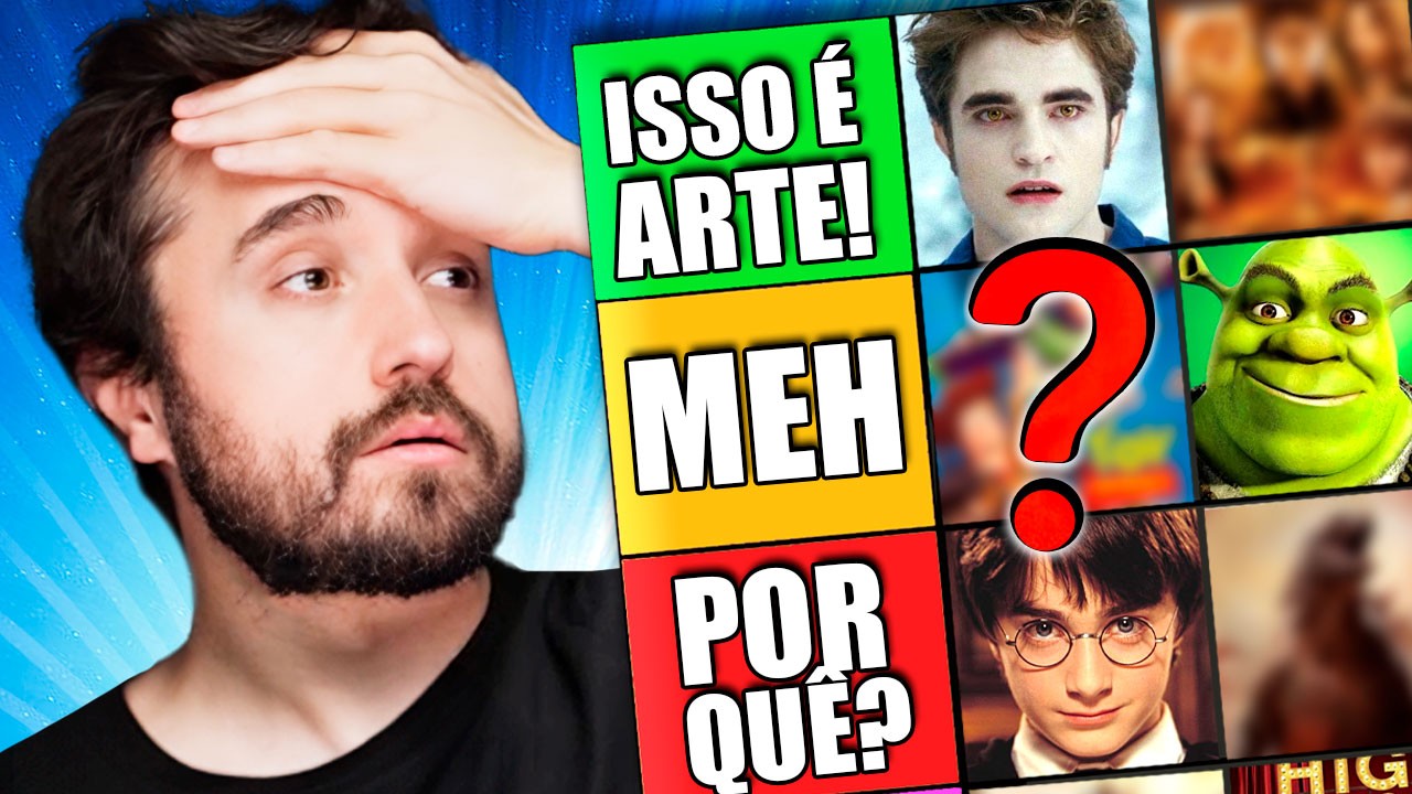 QUAL O MELHOR FILME DA HISTÓRIA?  - Tierlist franquias do cinema