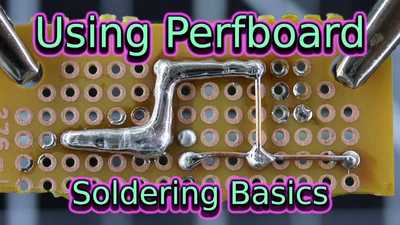 Using Perfboard | Soldering Basics | Soldering for Beginners