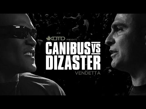 KOTD - Rap Battle - Canibus vs Dizaster - *Co-Hosted by DJ Skee* | #Vendetta