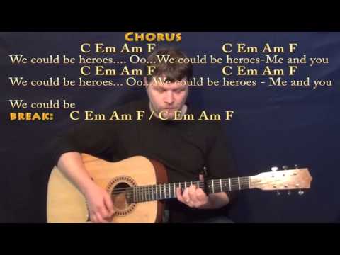 Heroes (Alesso) Strum Guitar Cover Lesson with Chords/Lyrics - Capo 5th