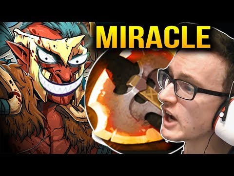 Miracle Troll Warlord Comeback and Traxex Range Team Dota 2 7.11