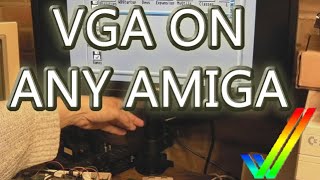 Commodore Amiga VGA & DELL LCD Monitor (Who knew it was that easy...)