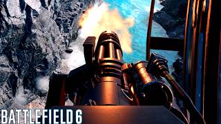 【BF6】神ヘリ野良外国人"ガトリング銃"で地上を蹂躙した試合ｗｗ -BATTLEFIELD6 シーズン4-BF6実況 -【ソバルト】
