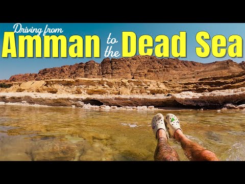 Driving from Amman to the Dead Sea 🇯🇴 | Jordan Road Trip Pt.1