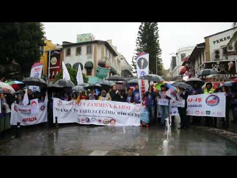 TÜM TÜRKİYE’DE İŞ BIRAKTIK, SEFALET ZAMMINI PROTESTO ETTİK | EĞİTİM İŞ