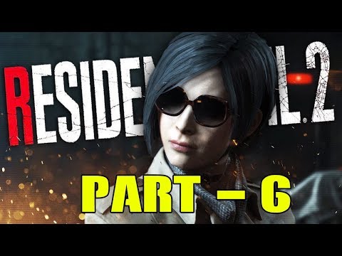 RESIDENT EVIL 2 REMAKE Walkthrough Gameplay Part 6 (RE2) (LEON)