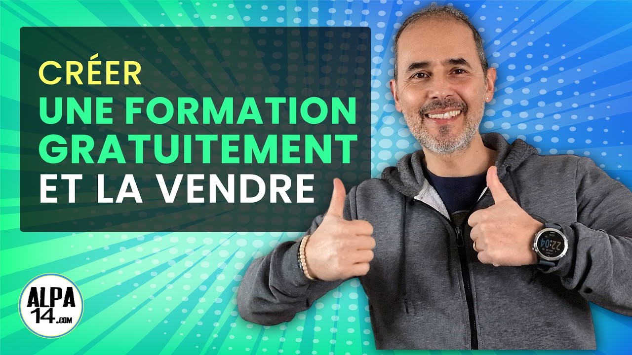 Créer une formation en ligne gratuitement et la vendre ☑️