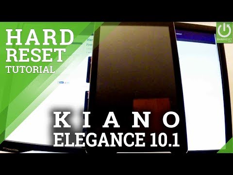 How to Hard Reset KIANO Elegance 10.1 - Factory Reset / Restore Settings