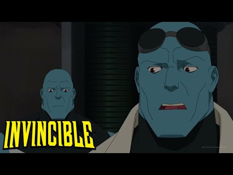 Robot changed BODIES Invincible Season 1 Episode 7