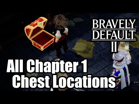Bravely Default 2 - All Chapter 1 Chest Locations