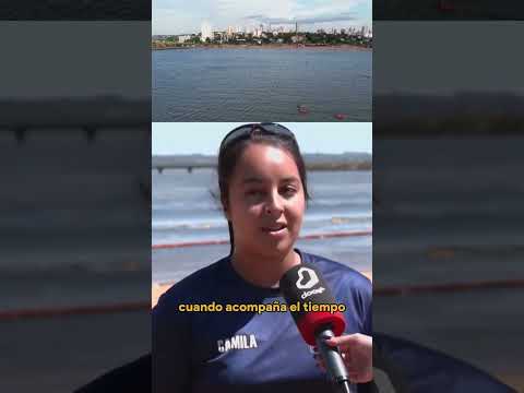 Escuela de canotaje a pleno en El Brete