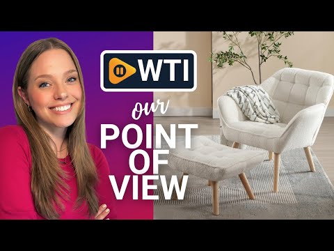 Sherpa Accent Chair with Ottoman - WTI product video review