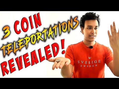 Learn 3 Amazing Coin Tricks!