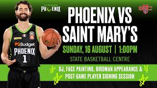 Pre-Season Game: South East Melbourne Phoenix vs. Saint Mary's College