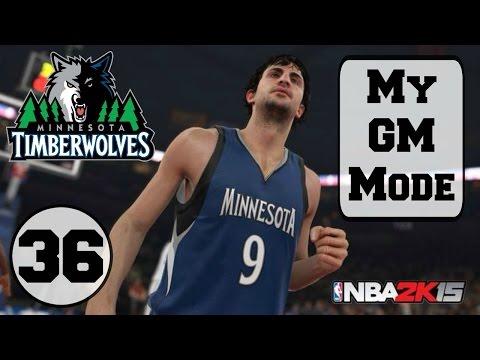 NBA2K15 All-Sim My Gm Mode - Minnesota Timberwolves #36 (PS4)