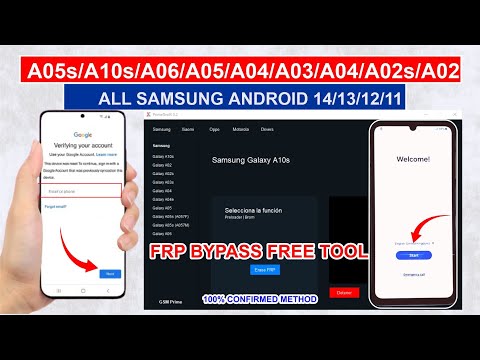 Samsung A05s/A10s/A02/A02s/A03s/A04e/A06/A05/ FRP Bypass Google Unlock Free Tool🔥 | ADB Enable Fail💯