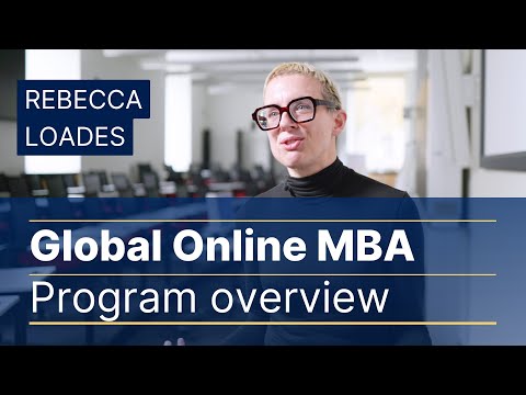 Introduction to the Global Online MBA | ESMT Berlin