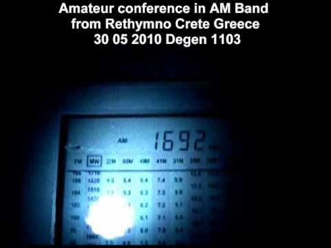 Amateur AM Circuit conference and breaks