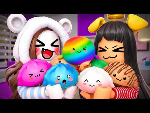Adottiamo TUTTI GLI SQUISHY DUMPLING su BROOKHAVEN ROBLOX!