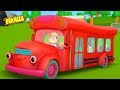 The Wheels On The Bus Go Round And Round Bus Song Kindergarten Nursery Rhymes Kids Songs