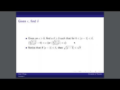 UOFT ENGSCI RECAP #5: ESC194 (CALCULUS I)