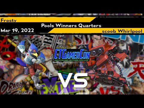 [Smash Ultimate] Frosty vs scoob  Whirlpool - CT Gamercon 5 (Pools Winners Quarters)
