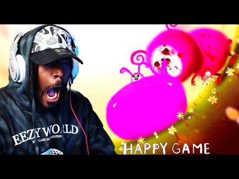 IT'S NIBBLING ON BUNNY BUTT MEAT...looks tender 😈 | Happy Game Part 2