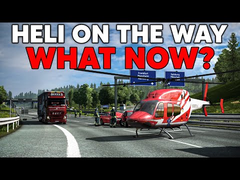 How to Solve Helicopter Blocking Road in ETS2